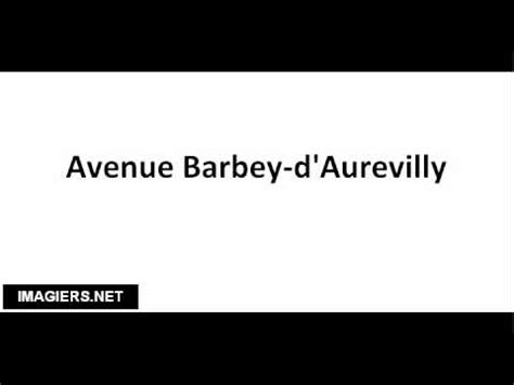barbey d'aurevilly pronunciation